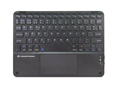 Conceptronic Keyboard Spanish Mini Bluetooth 10 With Touchpad TOBIN01BES — image 1