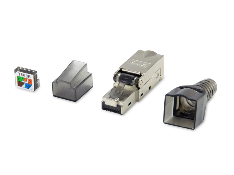 Equip 121171 Connector Keystone Without Tools CAT.6A RJ45, 5PCS / Set