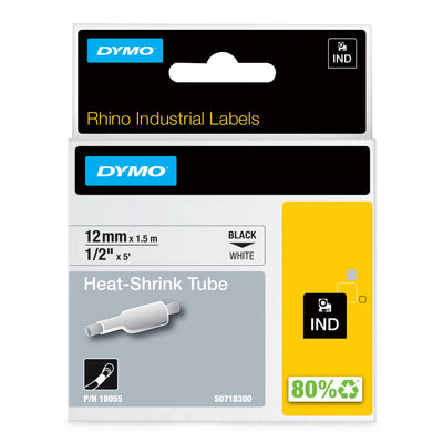 Dymo Tape Rhinopro Heat Shrink Tubes Printer Labels D1 18055 — image 1