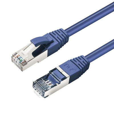 Microconnect MC-SFTP6A01B Network Cable Blue 1M CAT.6A S/FTP [s-STP] — image 1
