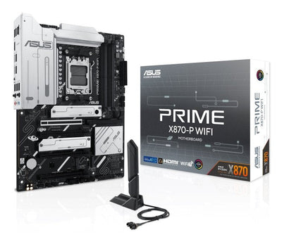 ASUS Motherboard Prime X870-P Wi-Fi AM5/ X870/ DDR5/ HDMI/ ATX / Wi-Fi 7, Bt 5.4 — image 1