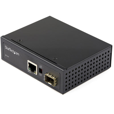 StarTech.com Converter Medios Ethernet Industrial Fibre Multi Or Monomodo a 1GB Ethernet - Sfp a RJ45 - Conver — image 1