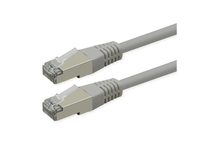 Roline Kab Network Cable CAT.6 Class And PoE S FTP Pimf Grey 0,3M — image 1