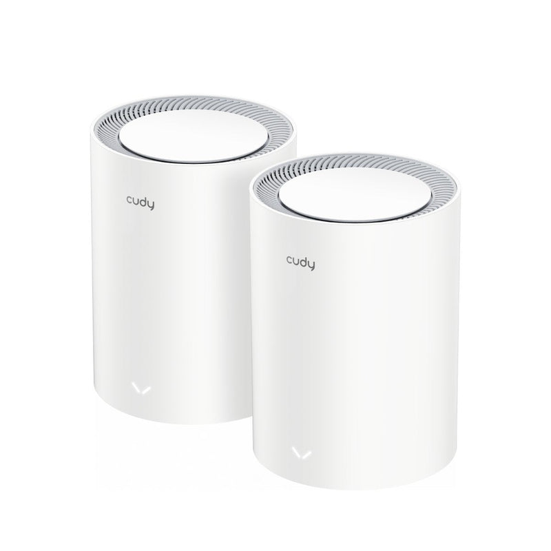 Cudy AX3000 Pack 2 Sistemas Wi-Fi 6 Mesh AX3000 2.5G Dual Band - Supports Wide Band 20/40/80/160MHZ - 1X Port