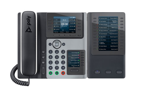 Poly Edge E400 Phone IP Black 8 Líneas IPS — image 1