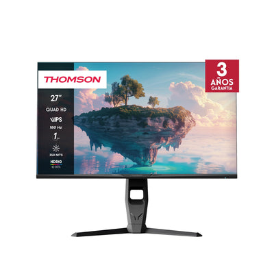 Thomson Monitor Gaming 27QHD 2560X1440 180HZ 1MS 2*HDMI/2*DP Grey — image 1