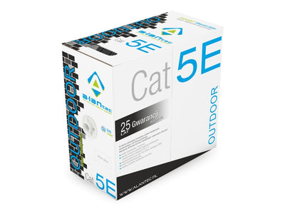 Alantec KIF5OUT305 Network Cable 305M CAT.5E F/UTP (FTP) Black — image 1