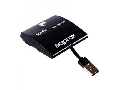 Approx Card Reader External Dni Electronic (dnie) Appcrdnilb Black — image 1