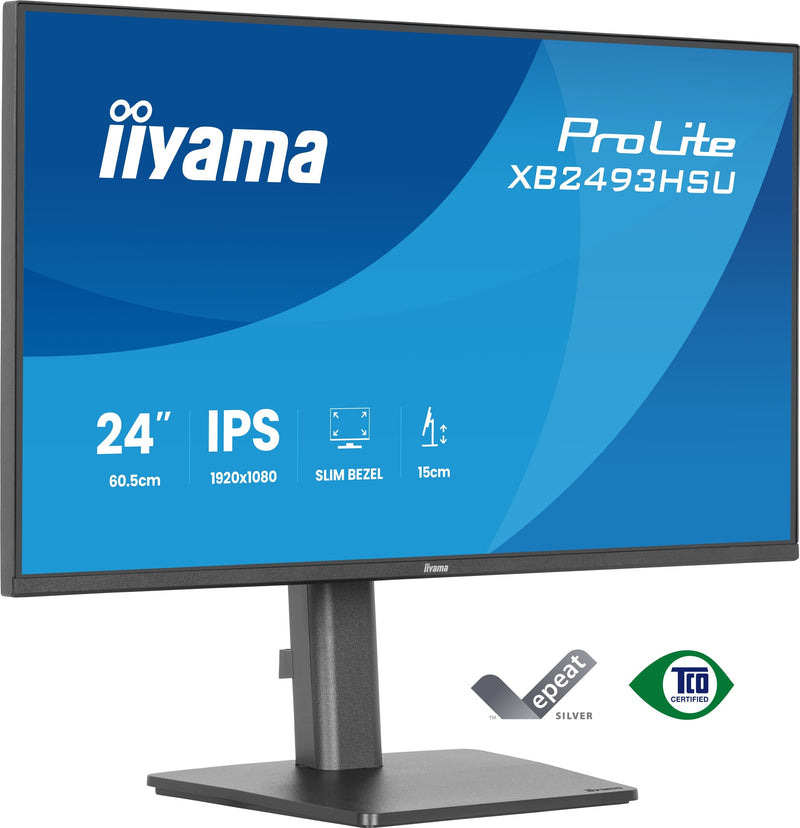Iiyama 60.5CM 24 XB2493HSU-B1 16:10 HDMI + DP + 2x USB IPS