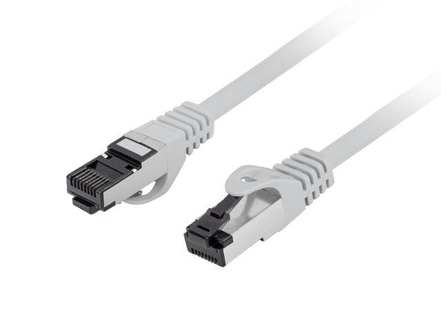 Lanberg Network Cable CAT.8.1 S/FTP Lszh Cu 2M Grey Fluke Passed