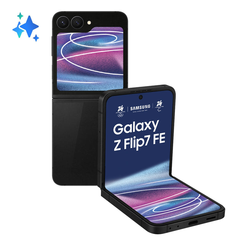 Samsung Smartphone Galaxy Z FLIP7 Fe F761B 5G Dual SIM 8GB RAM 128GB - Black
