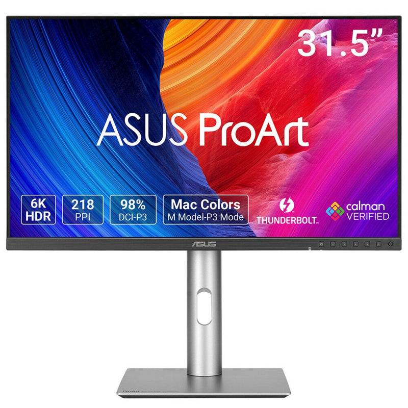 ASUS Monitor Proart PA32QCV 31.5 6016 X 3384 Pixels 6K Ultra HD LCD Plata