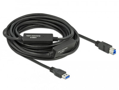 Delock 85380 USB Activo 3.2 Gen 1 USB Cable Tipo-a a USB Tipo-b 10M — image 1