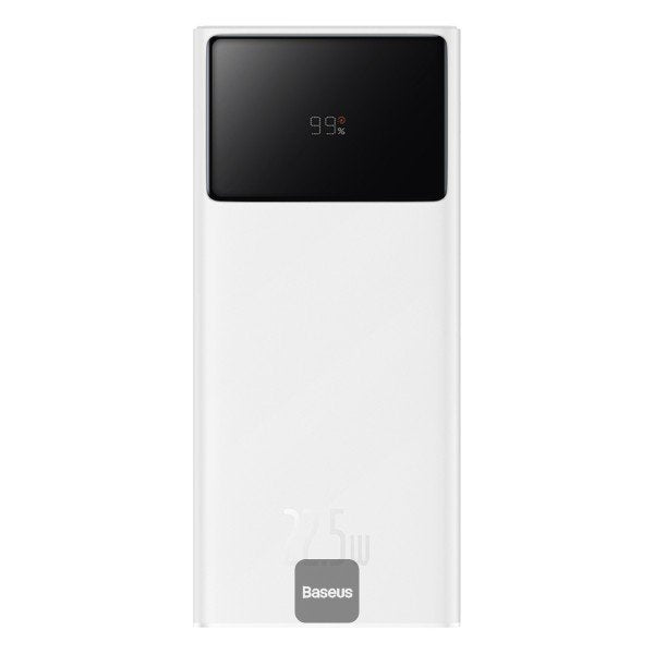 Star-lord Digital Display Fast Charge Power Bank 20000MAH 22.5W White(with Single Series Charging USB Cable To