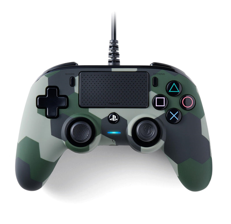 PS4 Nacon Compact Controller Camo Green