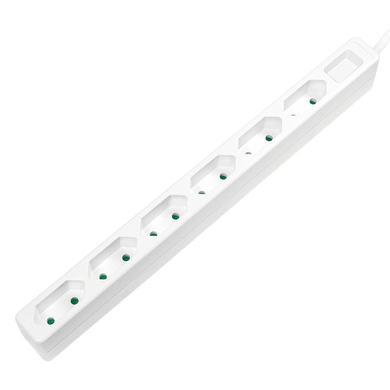 Logilink LPS231 Base Múltiple 1,5M 6 Salidas AC Indoor White