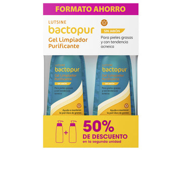 Facial Cleansing Gel Lutsine BACTOPUR 200 ml Purifying