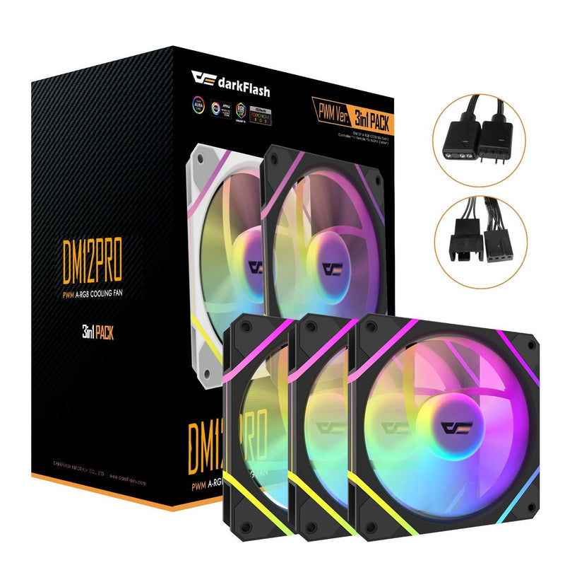 Darkflash Fan PC DM12 Pro 3EN1 Black