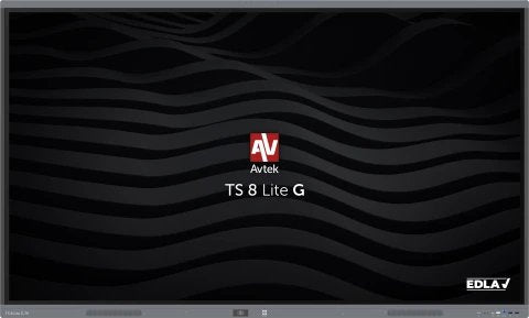 Avtek International Ts 8 Lite G 75 Panel Flat Interactivo 190,5CM (75) LED Wi-Fi 420 Cd M² 4K Ultra HD Black S