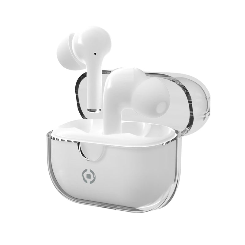 Celly Clear Auriculares True Inalámbrico Stereo (tws) USB Tipo-c Bluetooth Blanco