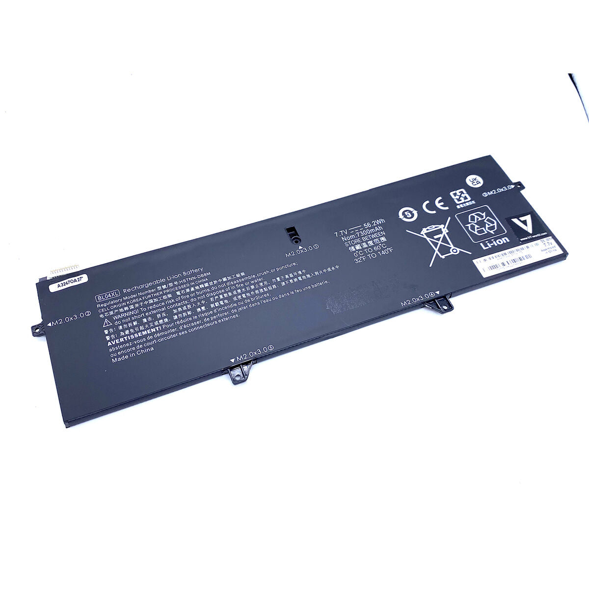 V7 Laptop Battery V7 H-Hstnn-Ub7N-V7E 56 Wh 7300 Mah
