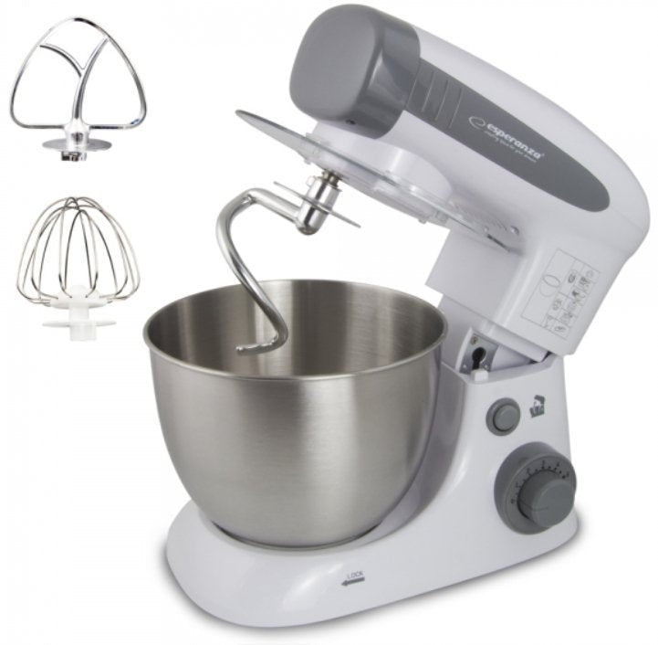 Esperanza Kitchen Assista EKM024 Processor Alimentos 4 L White 800W