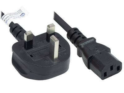 Good Connections Cable Power England Uk An C13 Black 3M — image 1