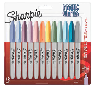 Sharpie Marcador Permanente Mystic Gems C/Surtidos Pastel Blister 12 — image 1