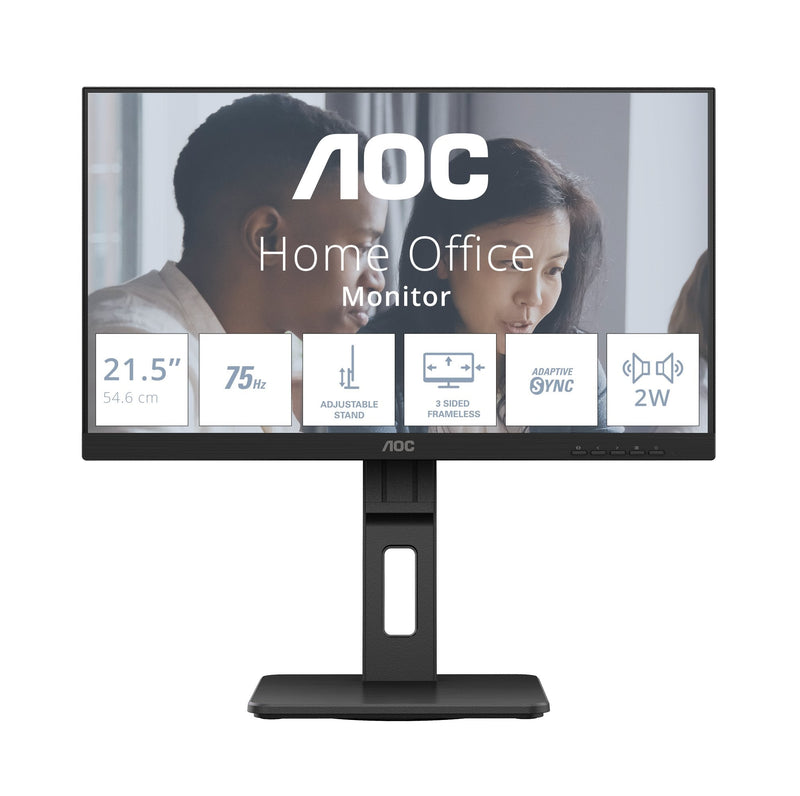 AOC Monitor E2 22E2UMF LED Pantalla (21.5) 1920 X 1080 Pixels Full HD Negro