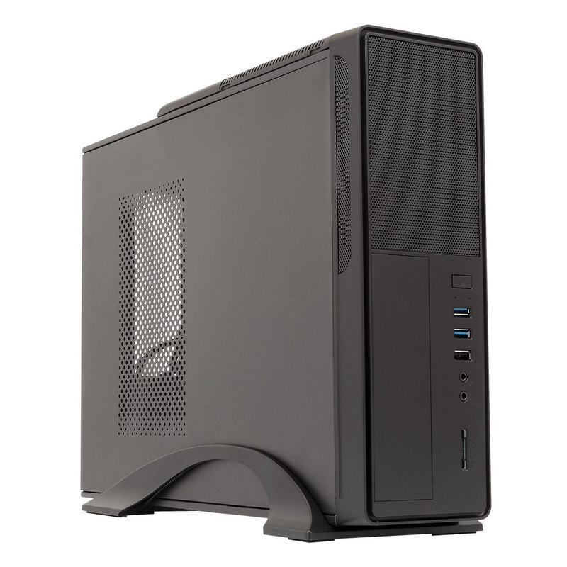 Unykach PC Case MATX 2010 Black 450W - 2x USB 3.0 + 1x USB 2.0