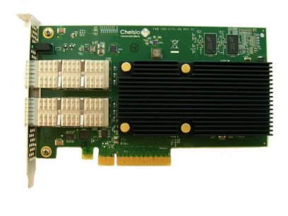 Chelsio Dualport Network Card 2X Qsfp + PCIE 40GBIT T580-CR