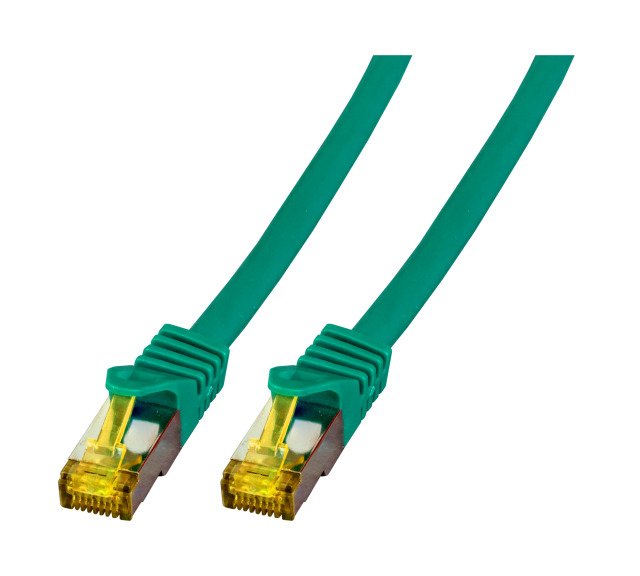 Cable Efb RJ45 Network S FTP, CAT.6A, Lszh, CAT.7 ROHK.,20M, Green
