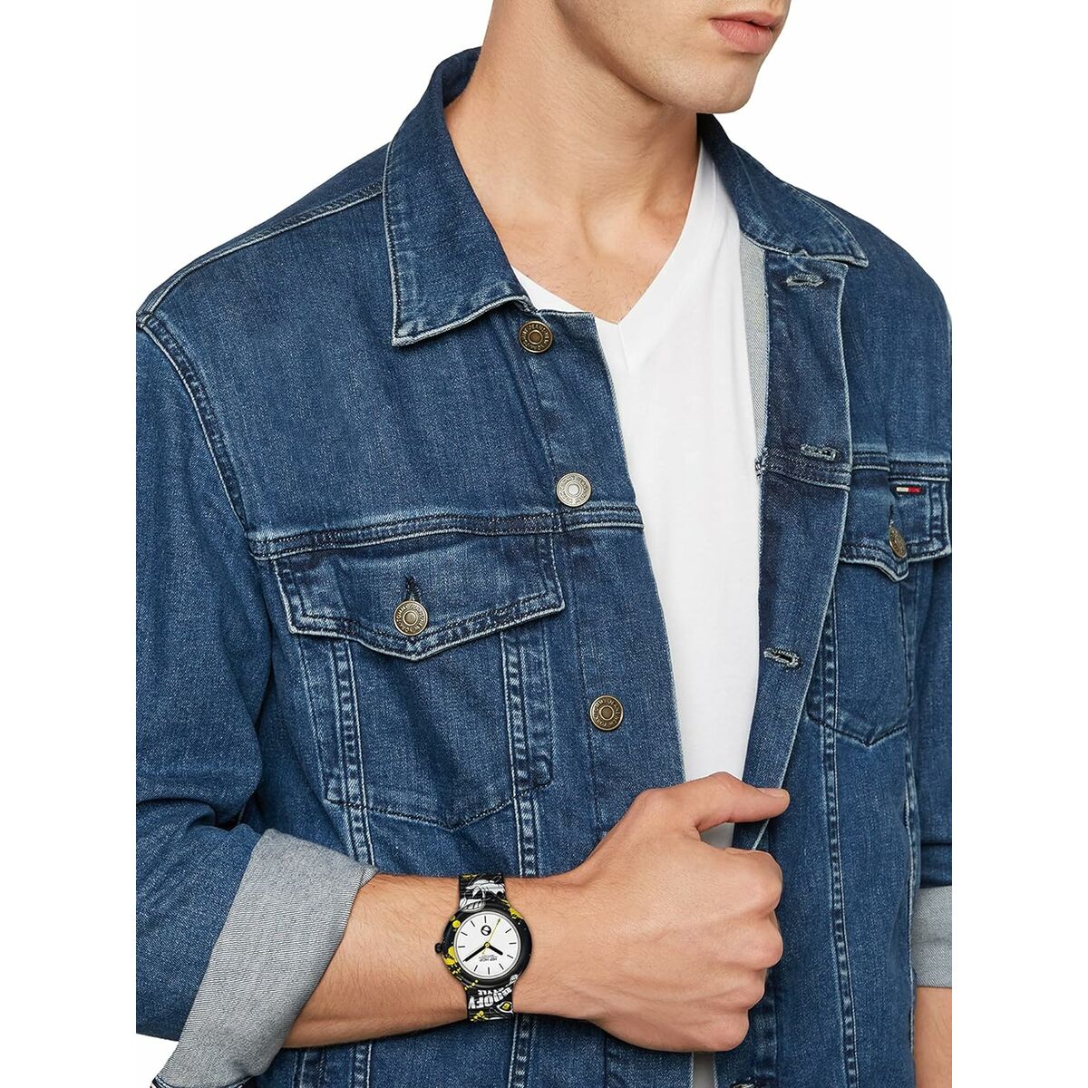 Hip Hop Men's Watch Hip Hop Hwu1044 White (Ø 35 Mm)