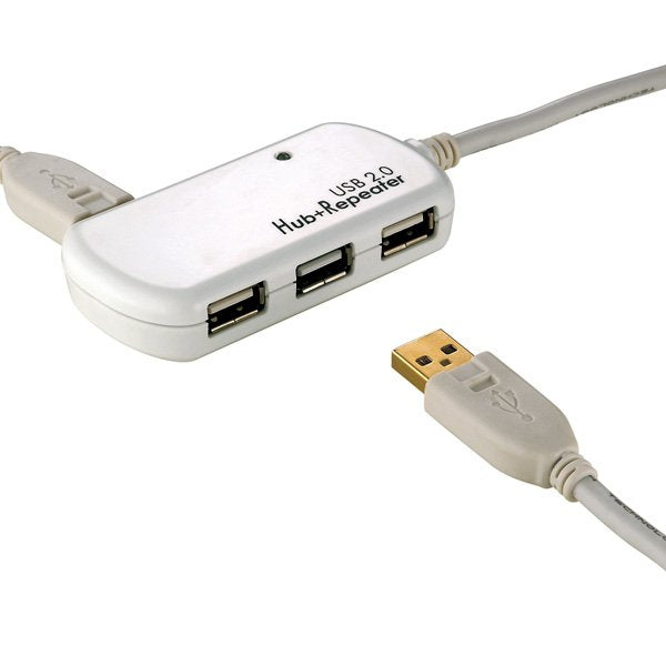 Roline USB 2.0 4-PORT Hub With Repeater 12M