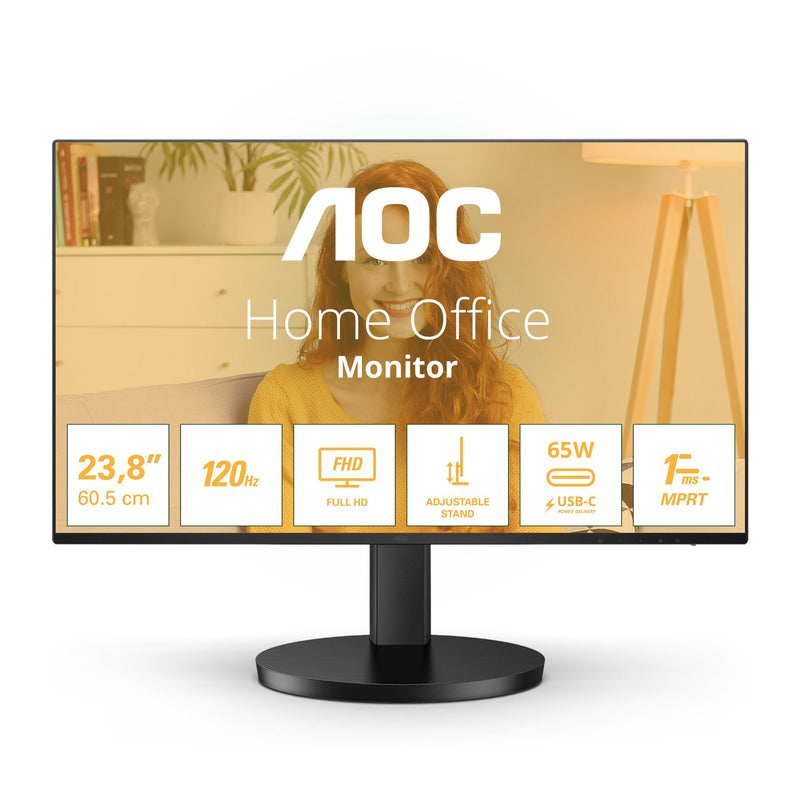 AOC Monitor 68,6CM 27 27B3CF2 16:09 HDMI + USB-C IPS Lift Negro Retail