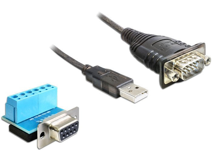 Delock USB Cable a - 1X RS-422/485M/M 0.80M