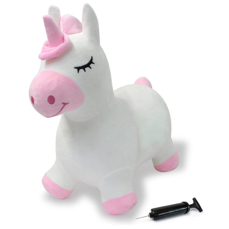 Jamara Animal Hinchable Unicornio With Case Plush Toy And Pump