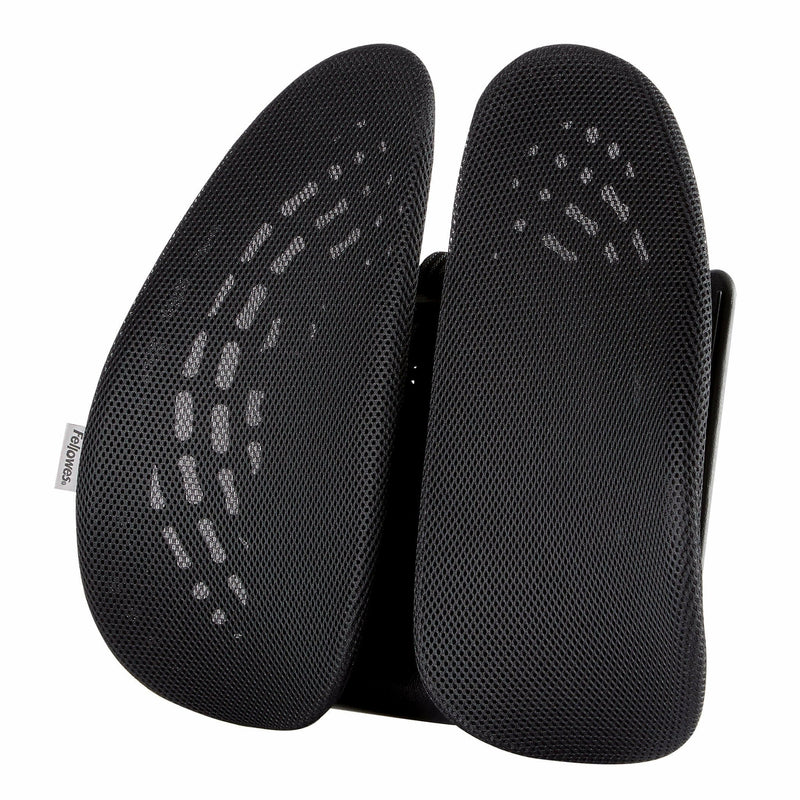 Fellowes Back Angel Respaldo Ergonomico Moldeable - Adjustable 7 Alturas - Adaptable a Mayoria Chairs - Colour