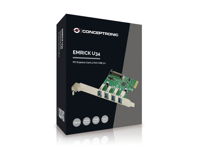 Conceptronic Controladora Pci Express 4 Ports USB 3.0 Emrick U64 — image 1