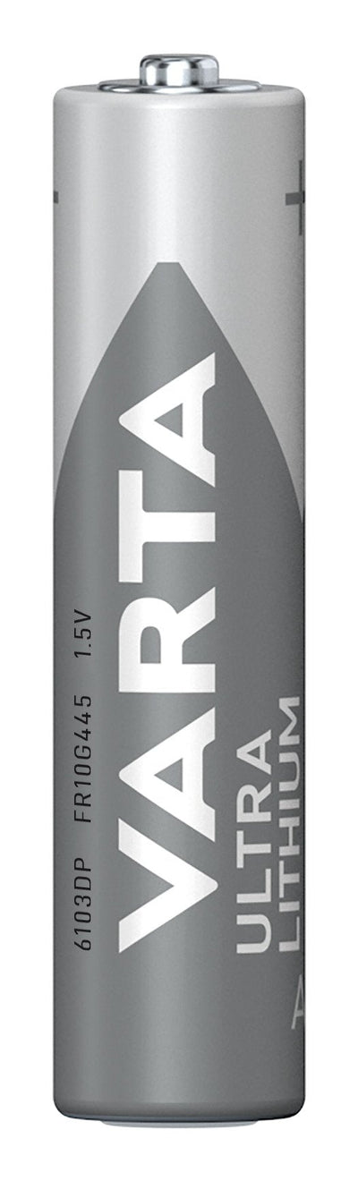 Varta 4 Batteries Ultra Lithium Micro Aaa Lr 03 — image 1