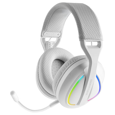 Mars Gaming Headphones Gaming With Microphone Mhw-quasar White — image 1