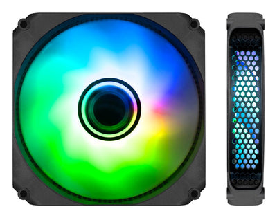 Coolbox Fan PC Aux 12CM A-rgb Infinity — image 1