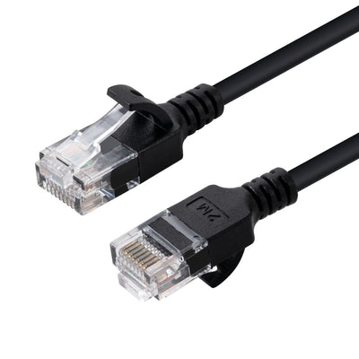 Microconnect V-UTP602S-SLIM Network Cable Black 2M CAT.6 U/UTP [UTP] — image 1
