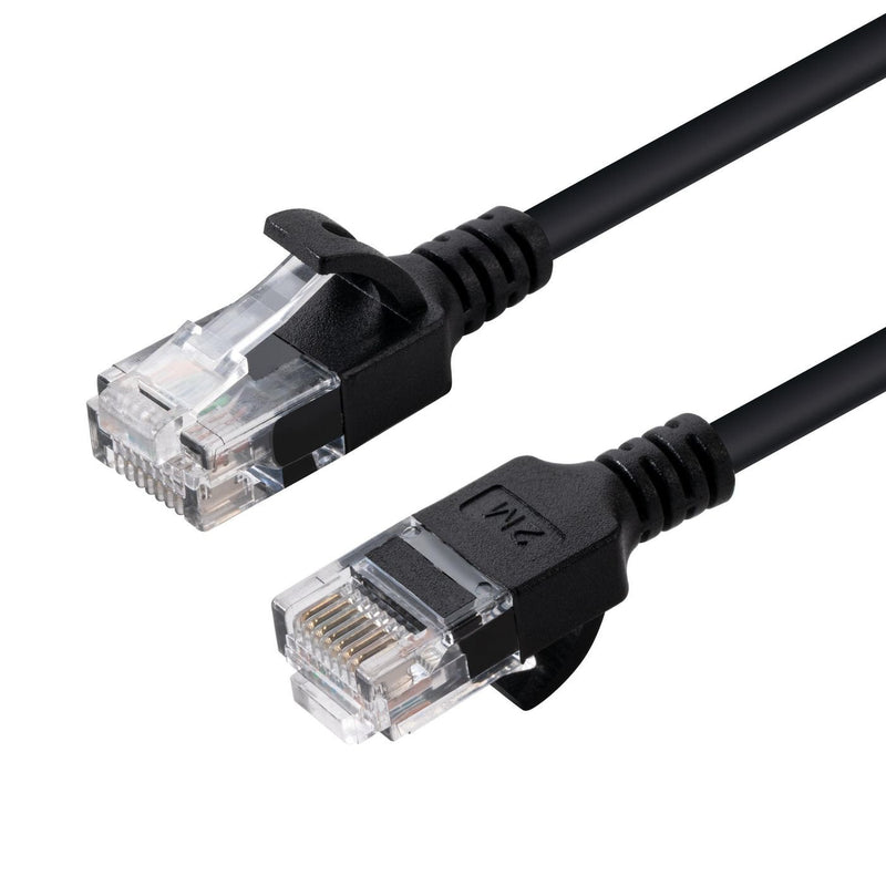 Microconnect V-UTP602S-SLIM Network Cable Black 2M CAT.6 U/UTP [UTP]