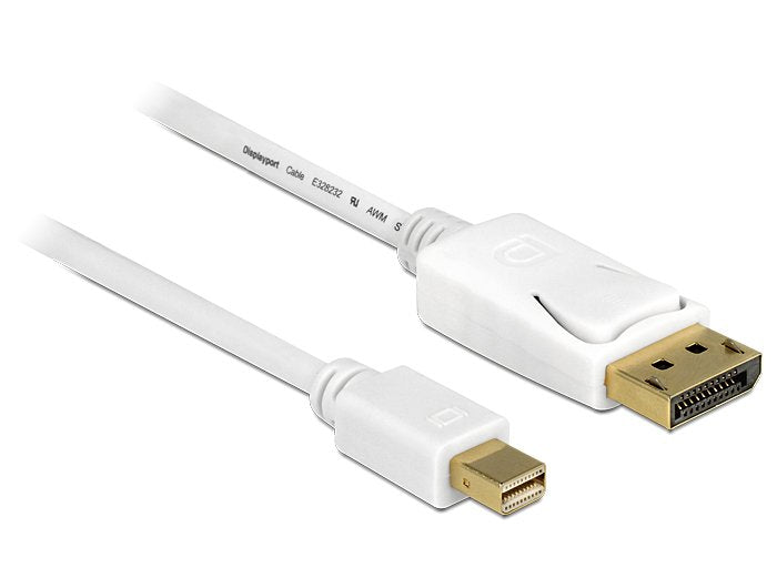 Delock Cable Mini DisplayPort Male DisplayPort Male 1M