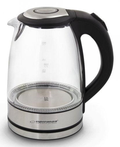 Esperanza Kettle Water EKK012 1,7 L Black Multicolour 2200W