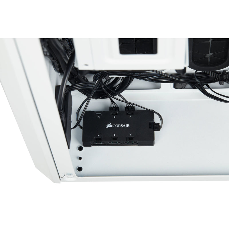 Corsair PC Case Crystal Series 280X RGB Glass Tempered White M-atx Corsair Crystal 280X, Micro-tower, PC, Stee