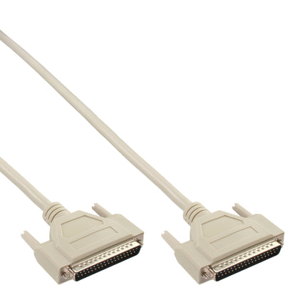 Inline Cable Extensión Serial 37 Pines DB37 Male a Male Directo 5M — image 1