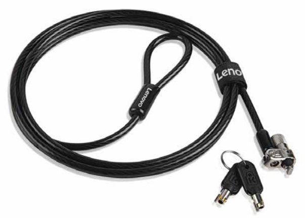 Lenovo Cable Antirrobo 4Z10P40247 Black 1,8M