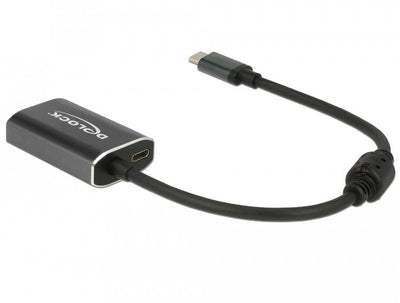 Delock Adapter USB Type-c Male HDMI Female DP Alt Mode 4K 60 HZ With Pd Function — image 1